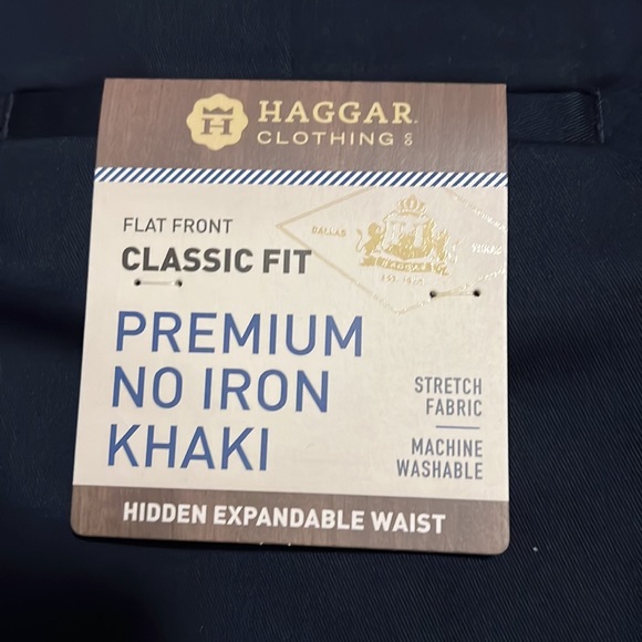 Haggar flat front, no iron or khaki pants - Picture 3 of 5